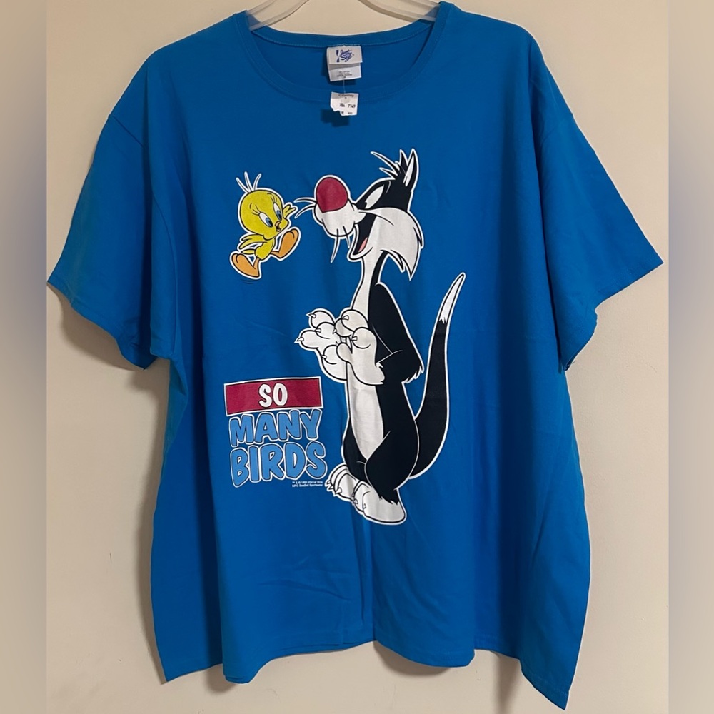 NWT Just My Size Looney Tunes T-Shirt Women’s Size 3X Short Sleeve 1995